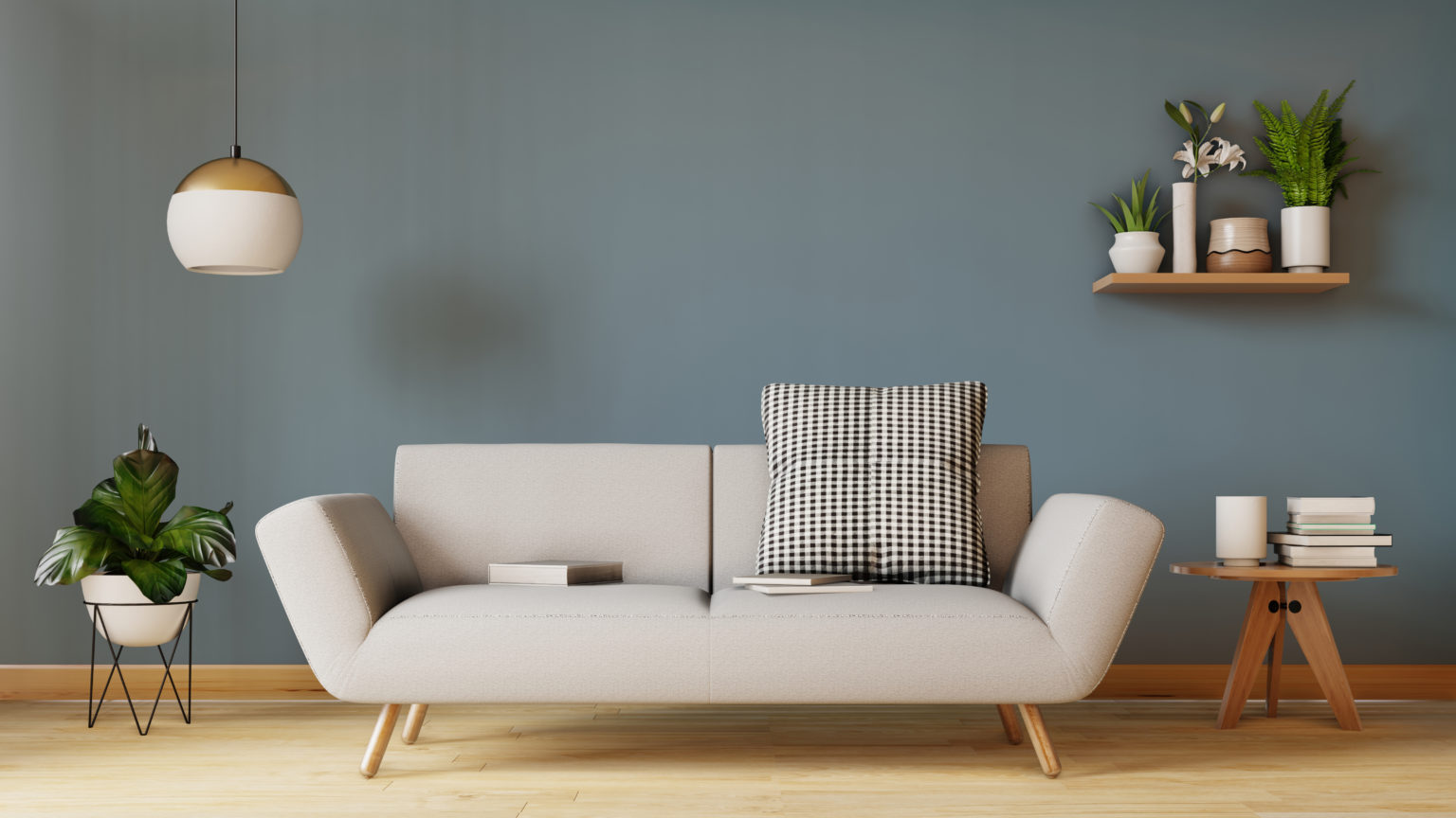 Wandfarben für’s Wohnzimmer – Tipps und Trends – Lomado Möbel
