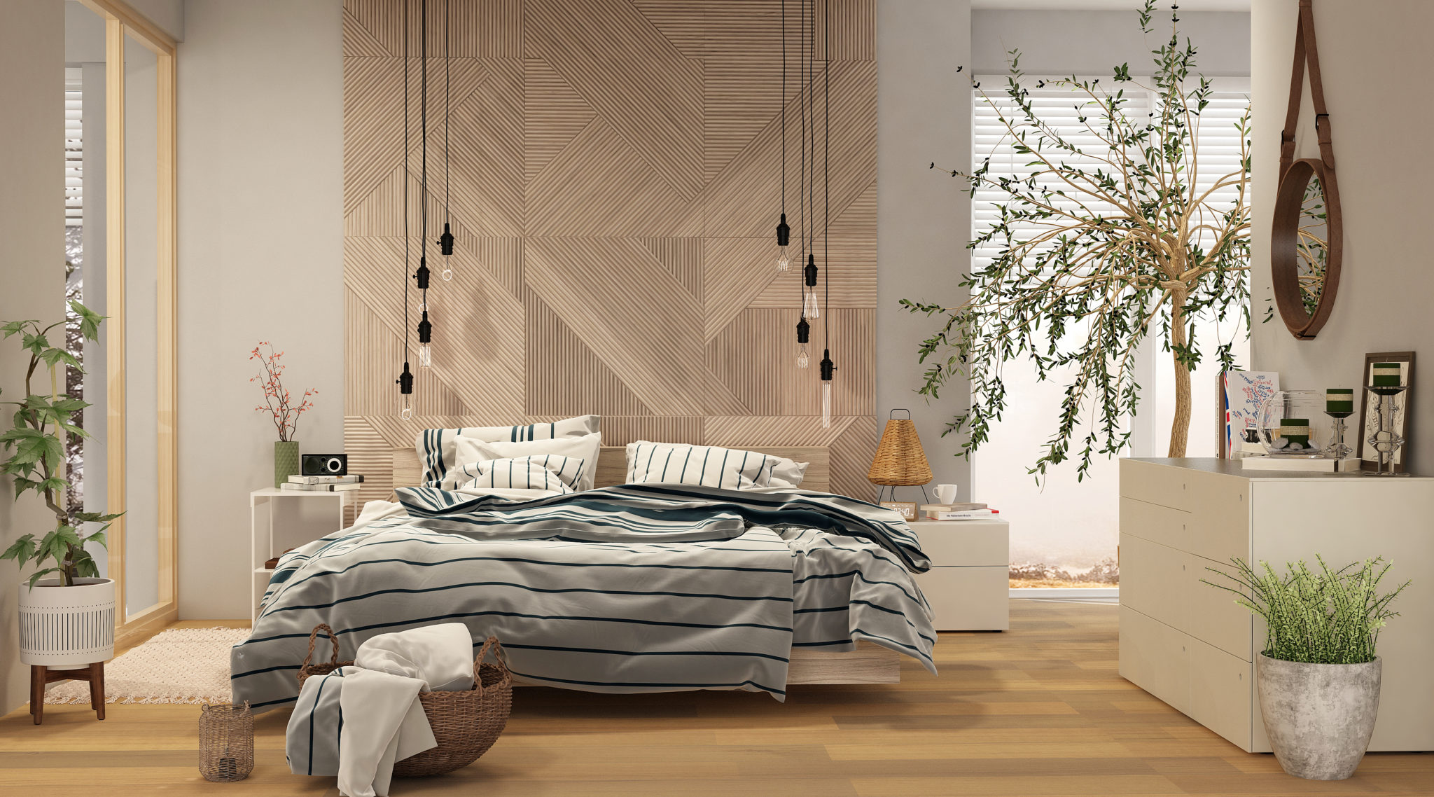 Wandgestaltung im Schlafzimmer: 5 atemberaubende Ideen – Lomado Möbel