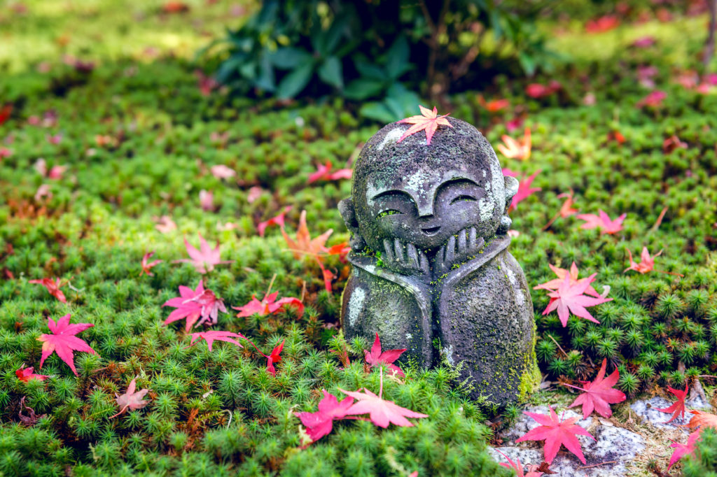 Ein kunstvoll angelegter Japan-Garten