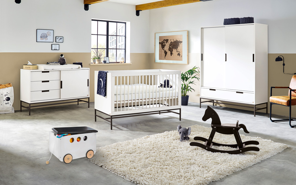 Babyzimmer Möbel von der Möbelserie STOCKHOLM-134