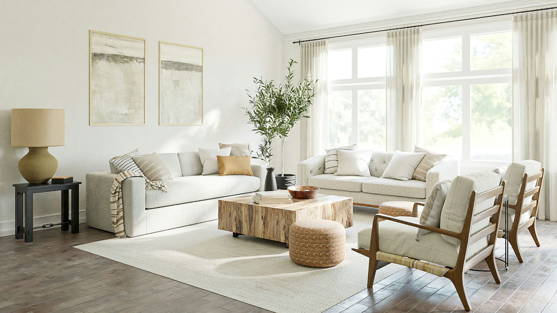 Wohnzimmer Deko Ideen modern