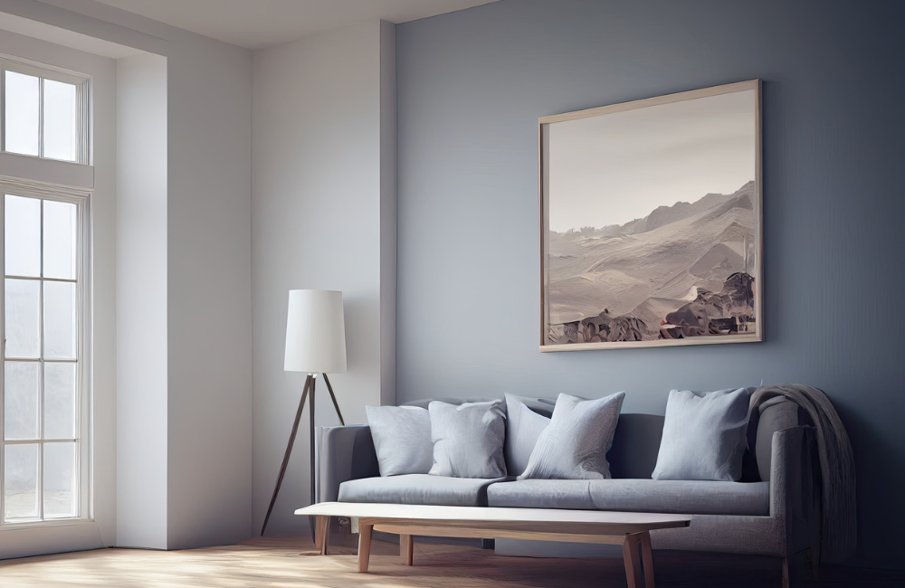 Minimalismus im Wohnzimmer