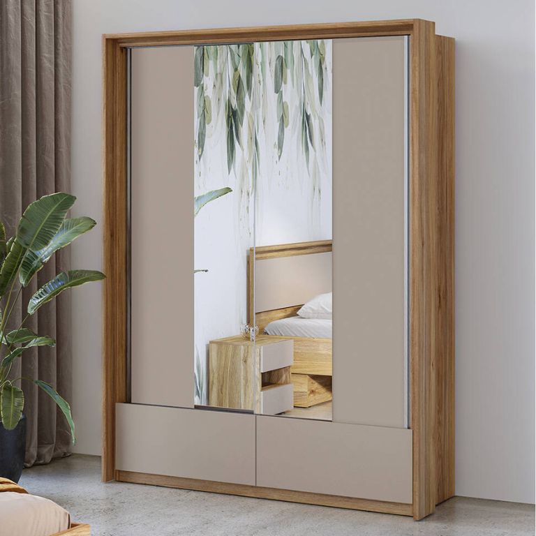 Kleiderschrank mit Schiebetüren