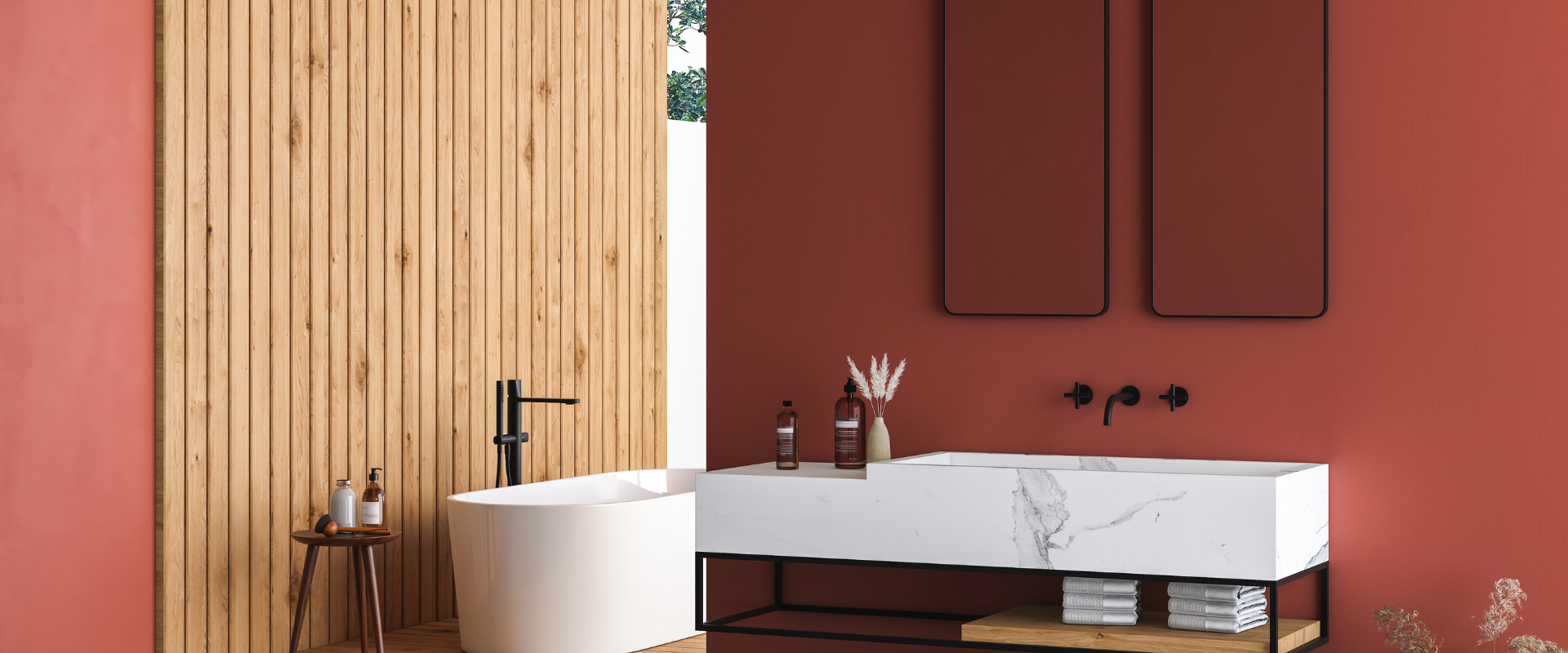 Badezimmer streichen - Tipps und Ideen für deine Wandgestaltung im Bad