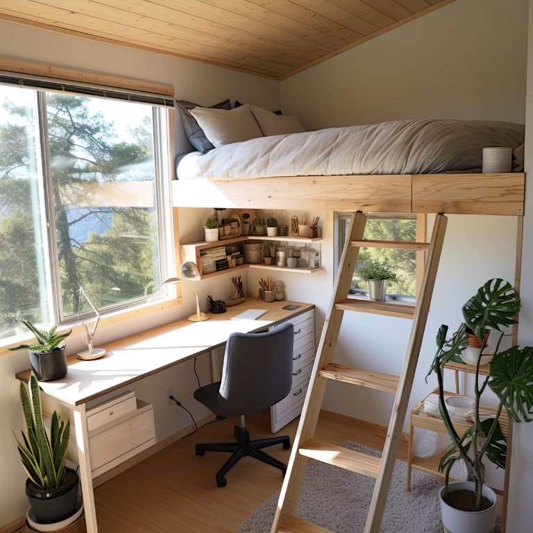 Funktionale Möbel für kleinen Wohnraum