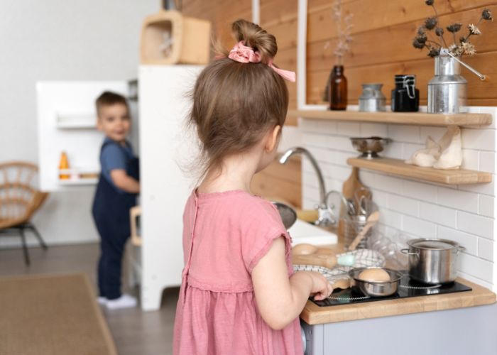 Spielbereich im Kinderzimmer