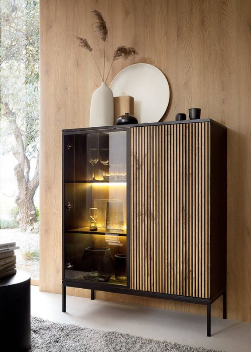 Highboard mit Beleuchtung - SIBARI-160