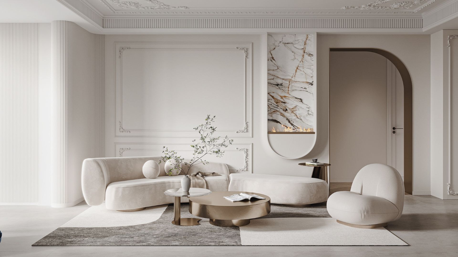 Wohnzimmer luxuriös einrichten - Interview mit Interior Designer Anna Bergner